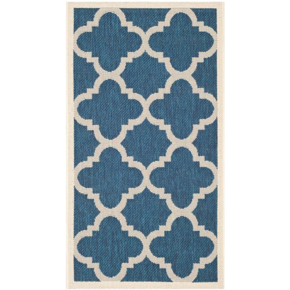 Tapis bleu 122 x 170 cm