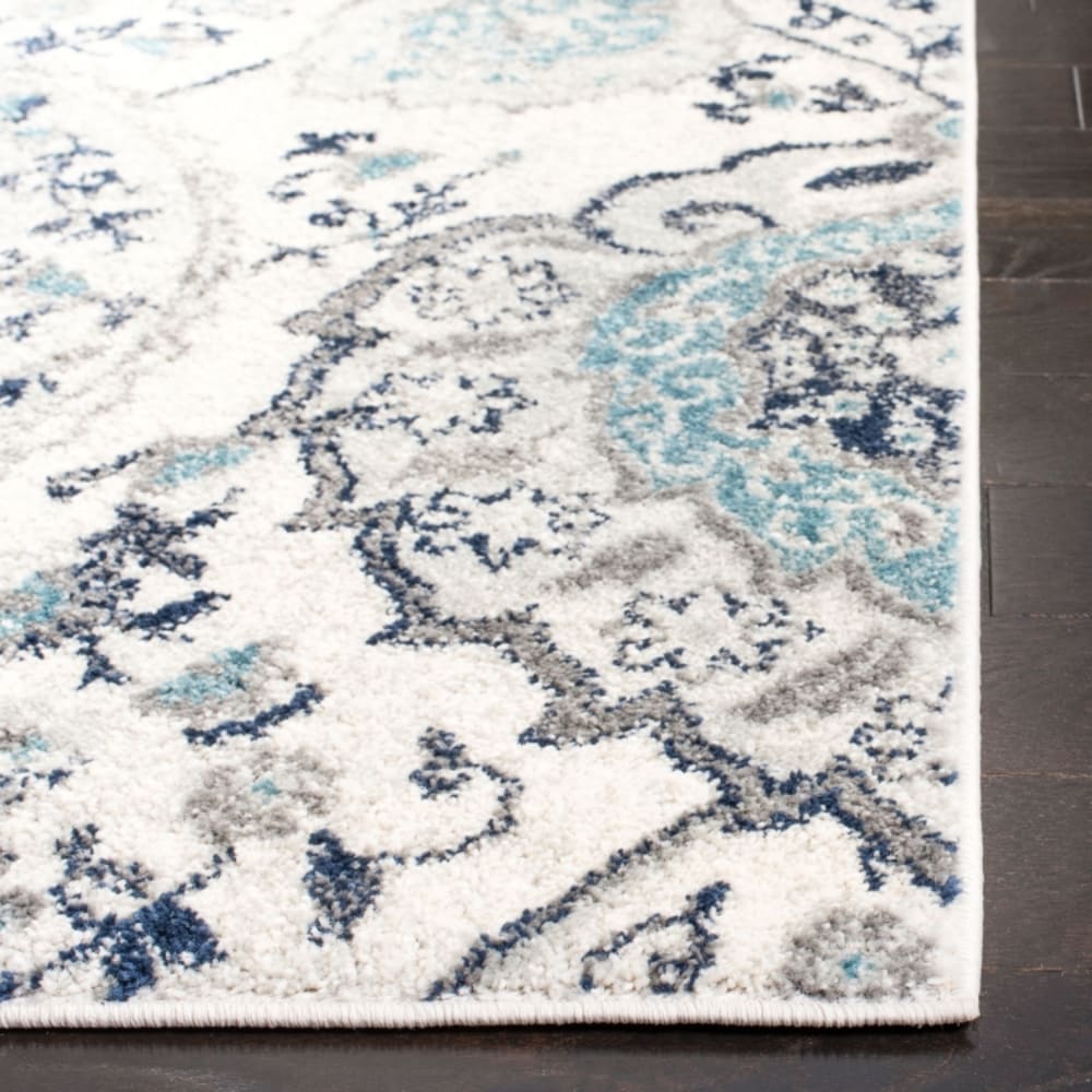 Tapis chic moderne en polypropylène beige/gris, 155 x 229 cm — vue 4