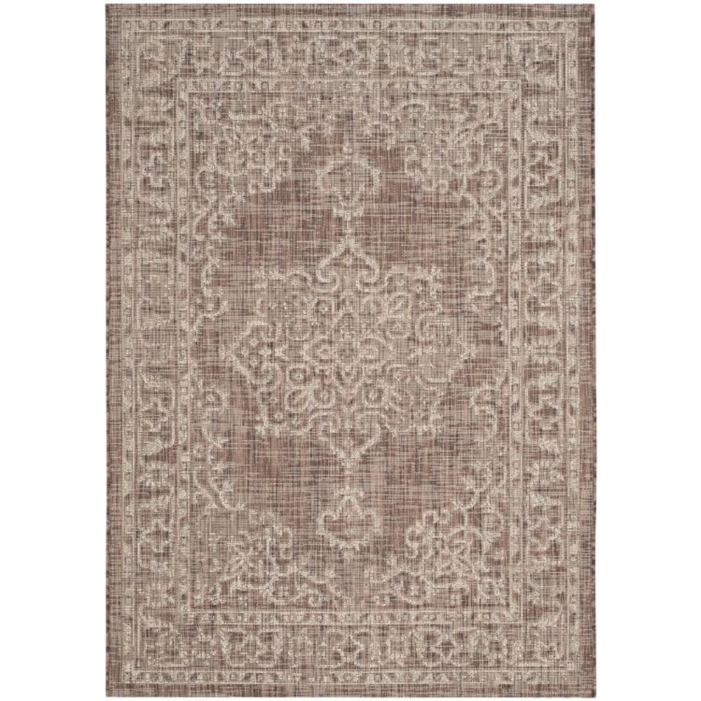 Tapis marron 122 x 170 cm