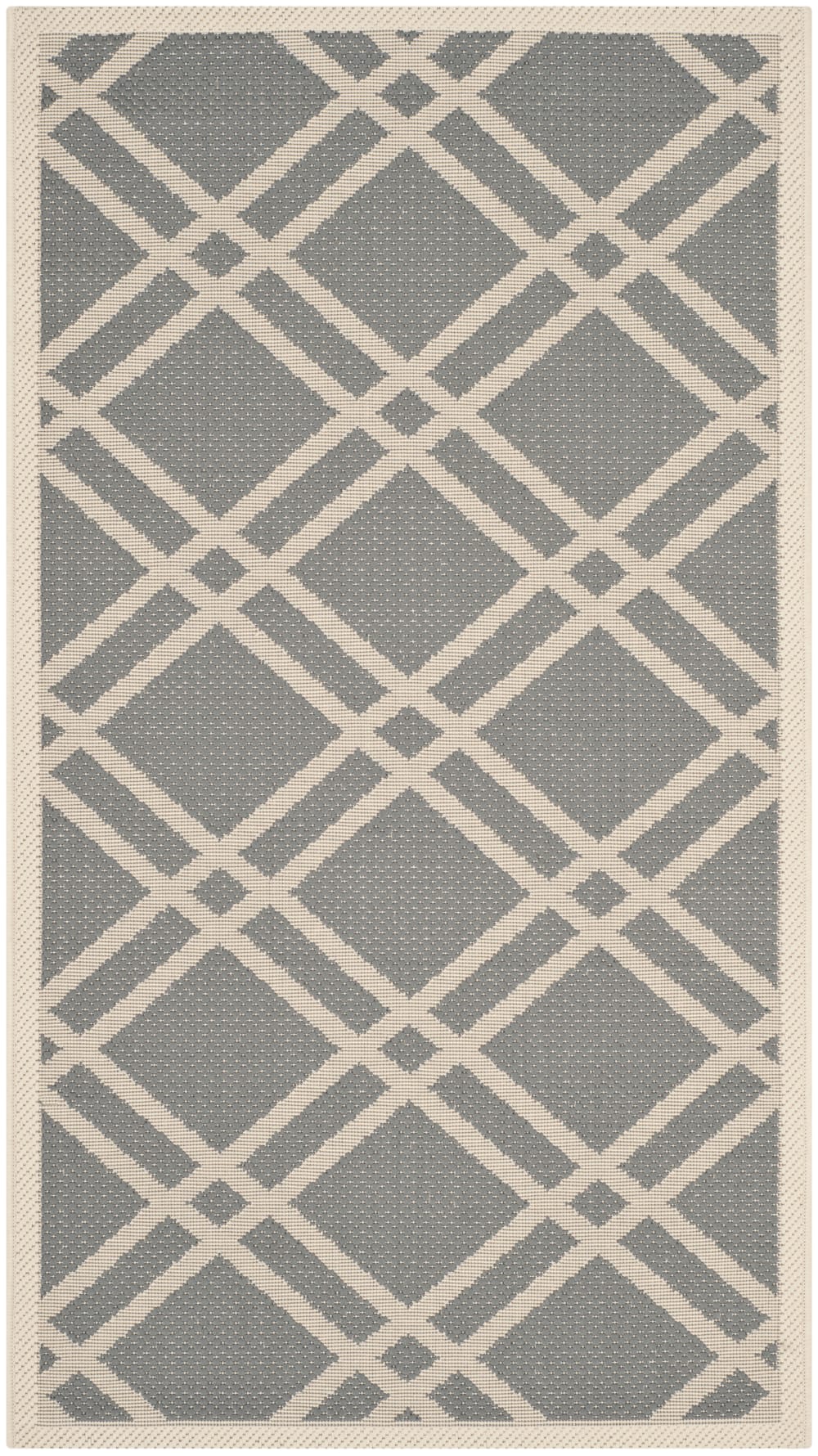 Tapis gris 122 x 170 cm
