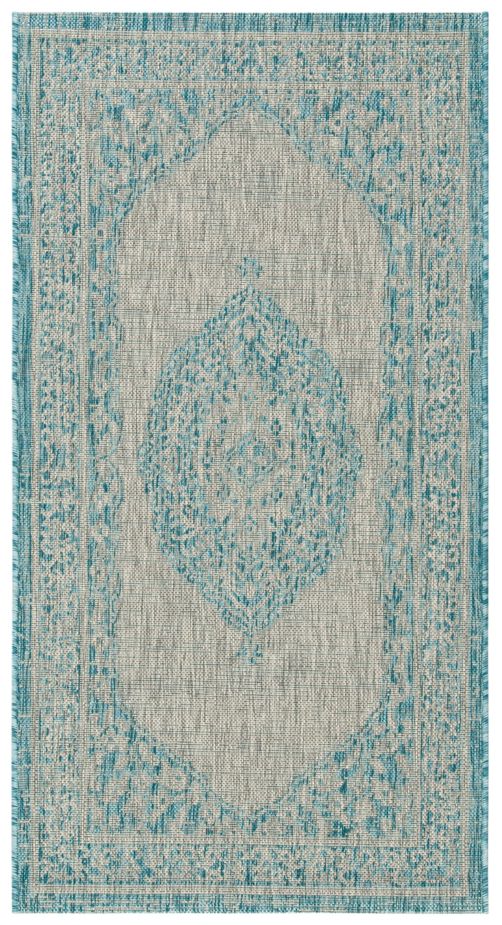 Tapis bleu 122 x 170 cm