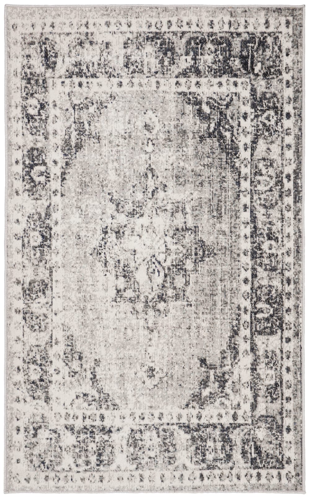 Tapis gris 122 x 183 cm