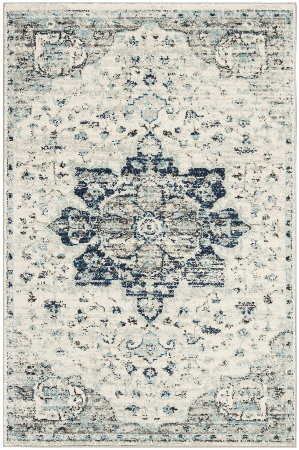 Tapis Bleu 91 X 152 cm