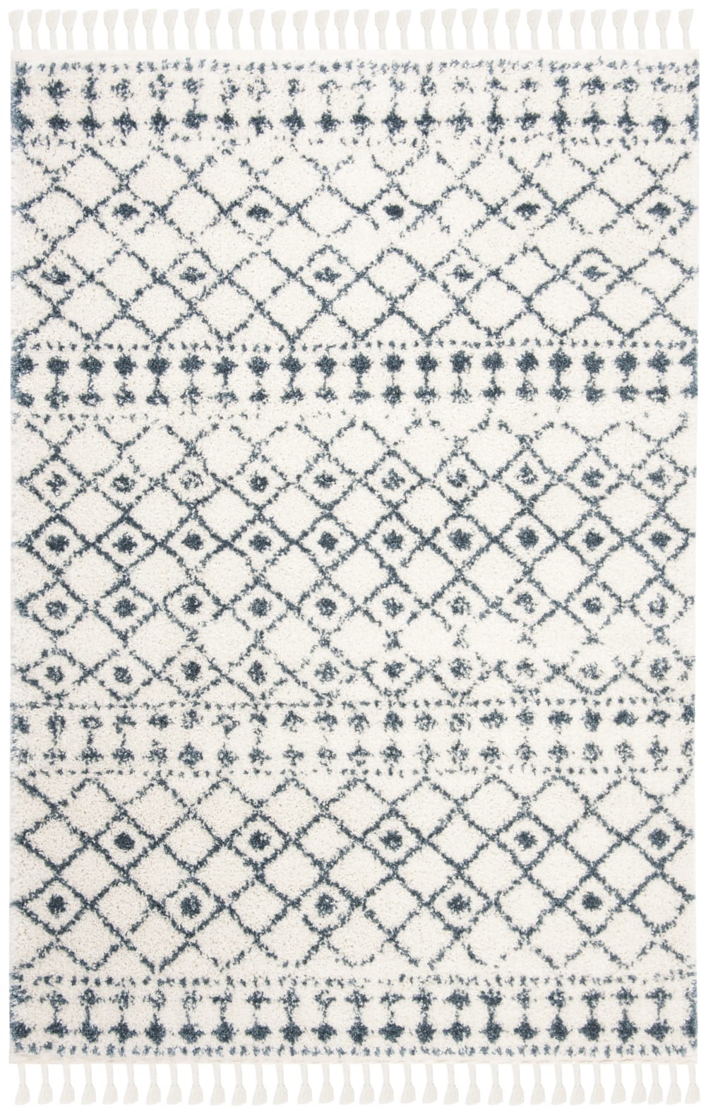 Tapis bleu 122 x 183