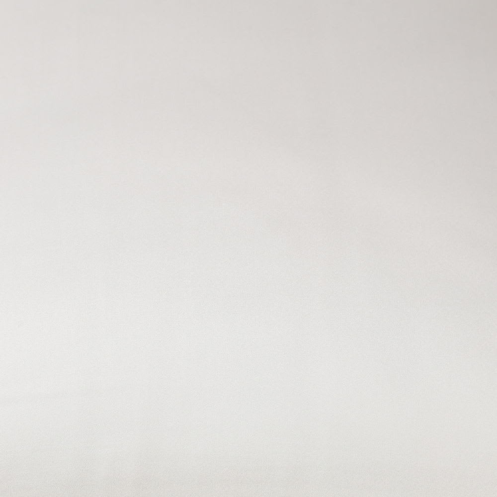 Funda de almohada de seda y algodón satén 300 hilos blanco. 50x75cm - Maisons du Monde