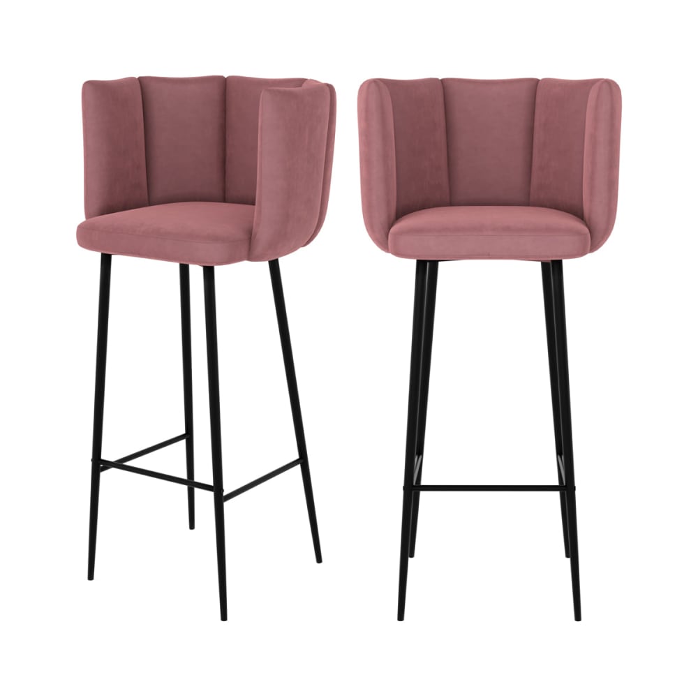 Lot 2 chaises bar
