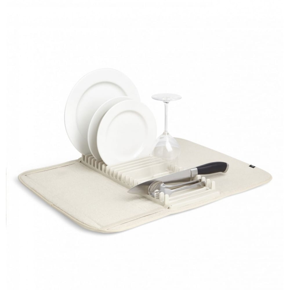 Égouttoir à Vaisselle Pliable Beige Udry - 61X45.7cm - Maisons du Monde
