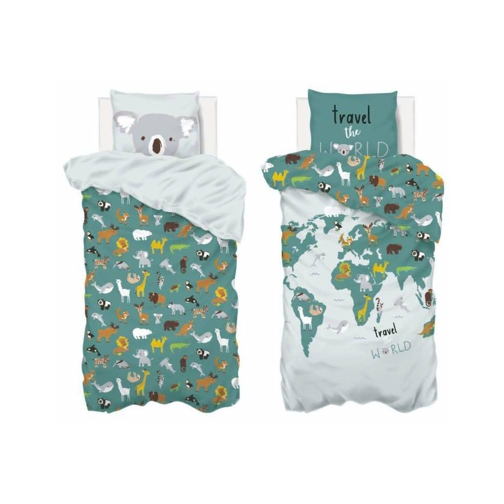 Housse de couette enfant 140x200 + taie - Maisons du Monde