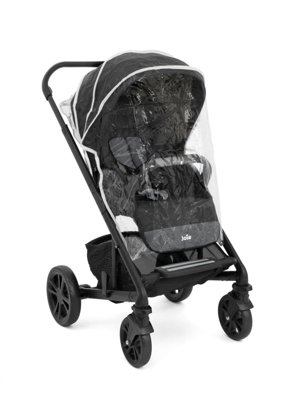 Poussette citadine tout-terrain noire