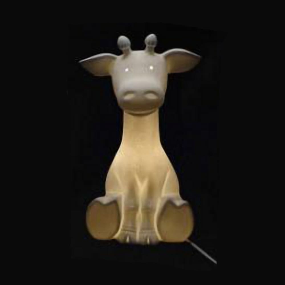 Lampe à poser blanche girafe - Maisons du Monde
