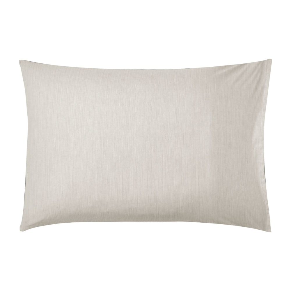 Taie d'oreiller en bambou gris 50x70