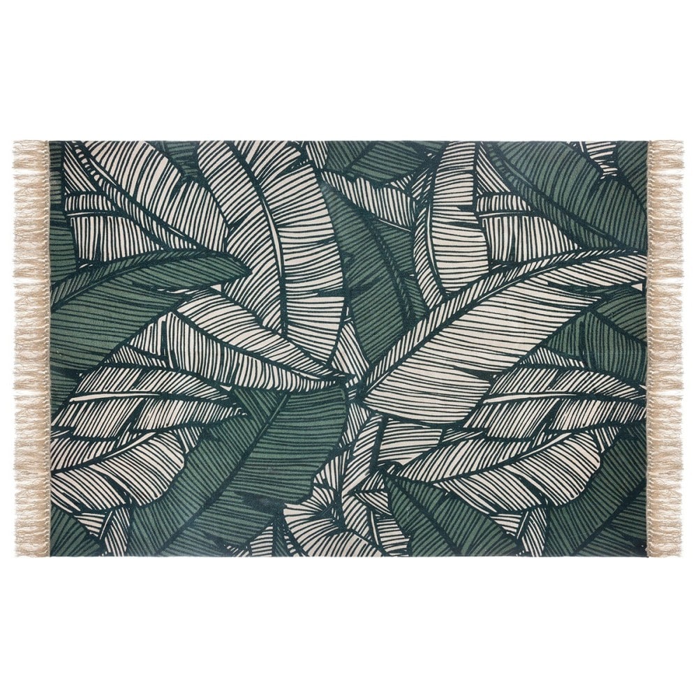 Decoratie Tapis coton 120x170cm Vert