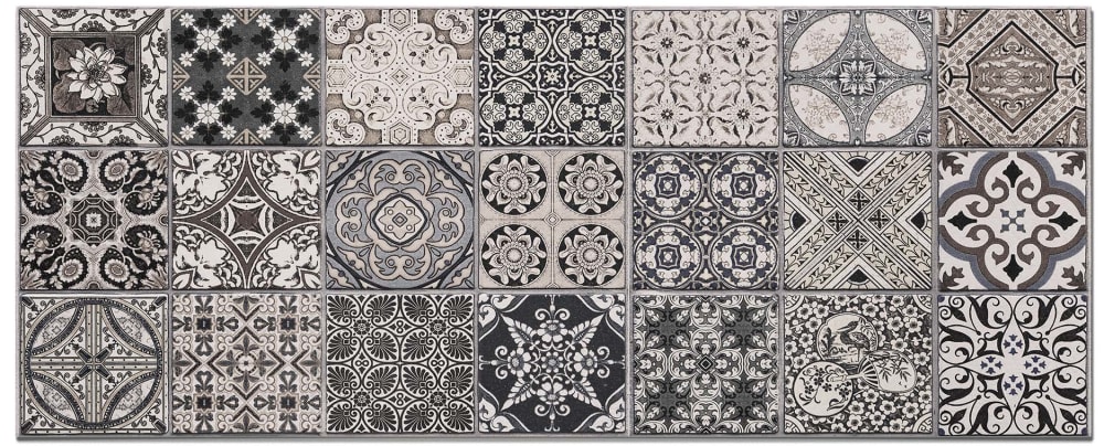 Frentes de cocina hidráulico gris 40x300 cm