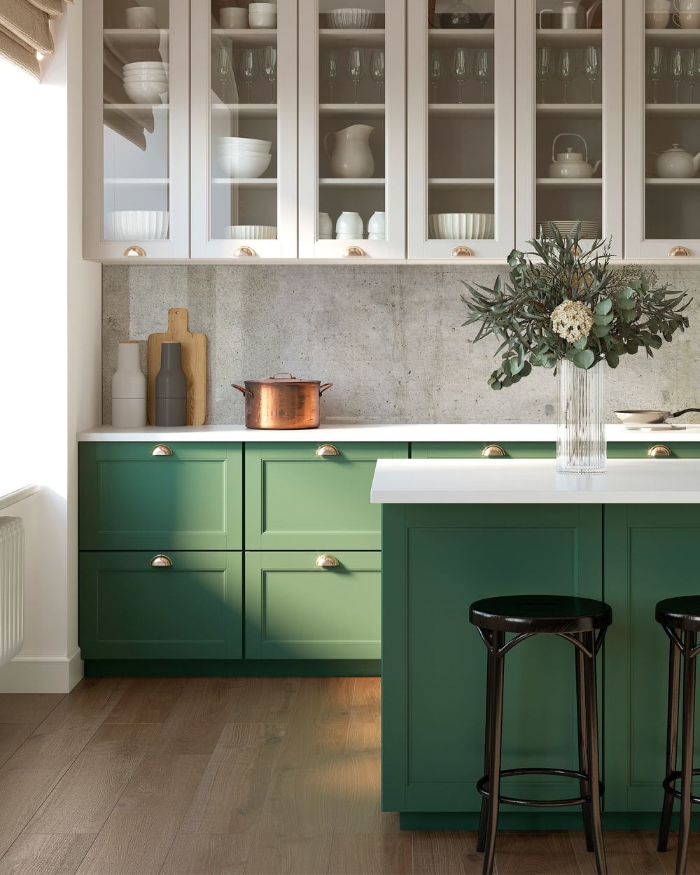 Frente de cocina cemento gris 60x200 cm - Maisons du Monde
