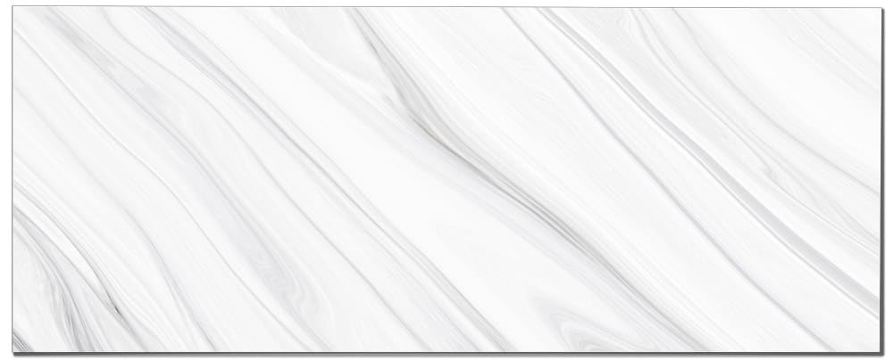 Frente de cocina mármol blanco 40x200 cm