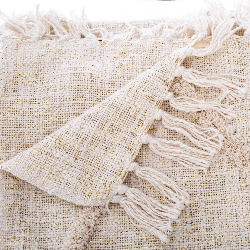 Jeté de lit motif en relief 130x180cm - Maisons du Monde