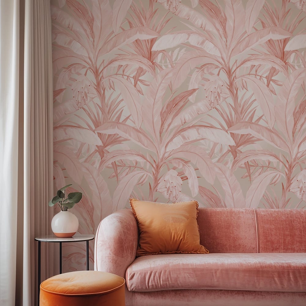 Papier Peint Jungle, papier véritable, 200x280cm, 8 feuilles