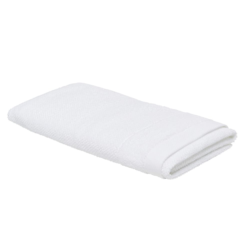 Drap de bain uni  70x130 cm Blanc