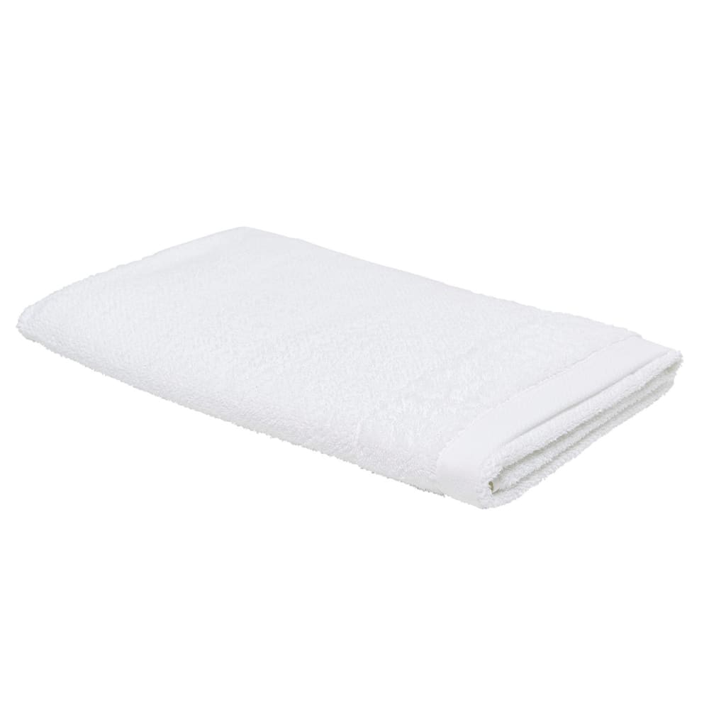 Maxi drap de bain uni  90x150 cm Blanc