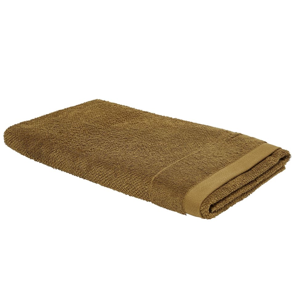 Maxi drap de bain uni  90x150 cm Bronze