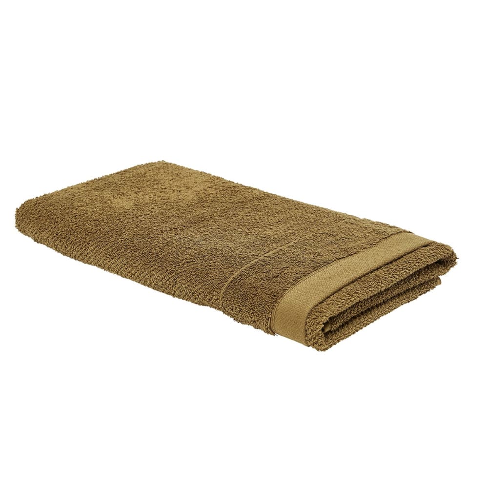 Drap de bain uni  70x130 cm Bronze