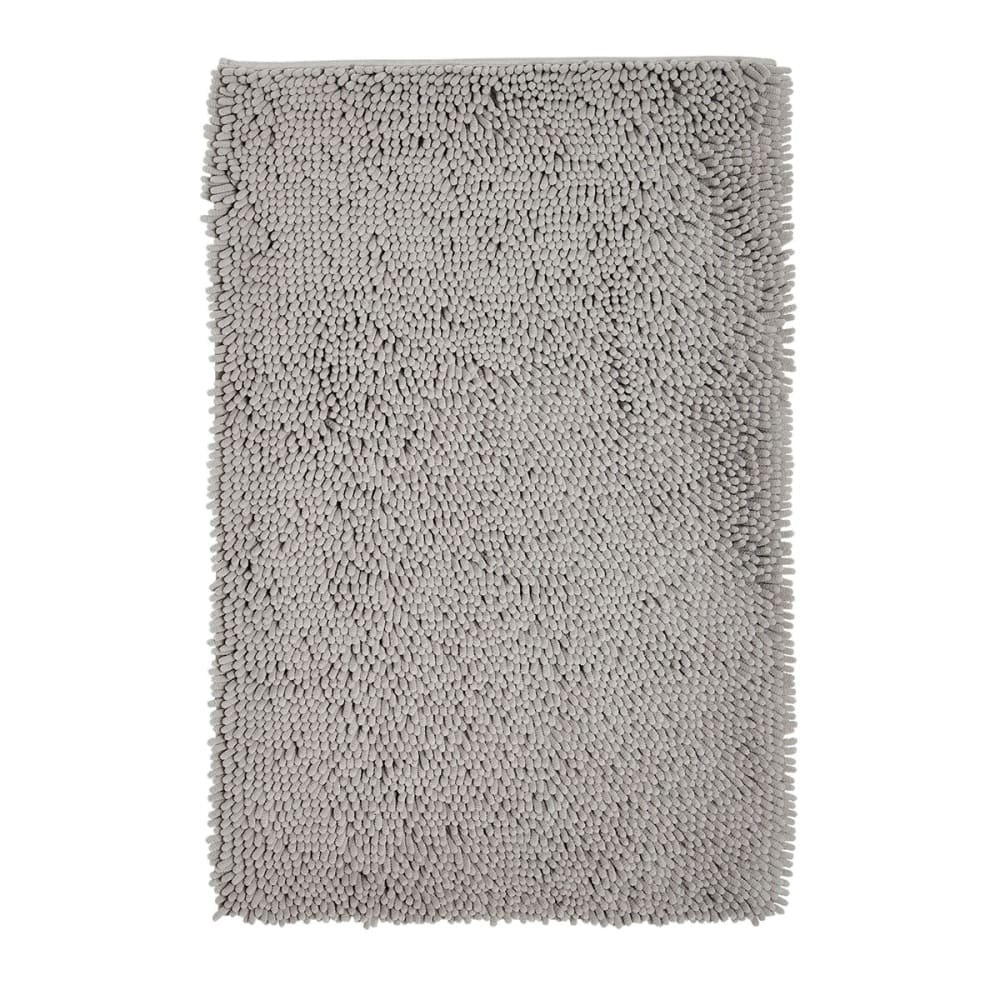 Tapis de bain mèche uni  50x80 cm Beige