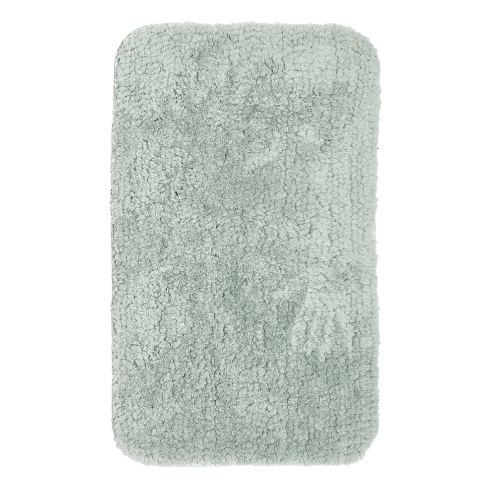 Tapis de bain tufté uni 50x80 cm vert — vue 4