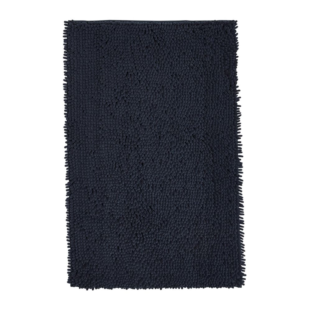 Tapis de bain mèche uni 50x80 cm