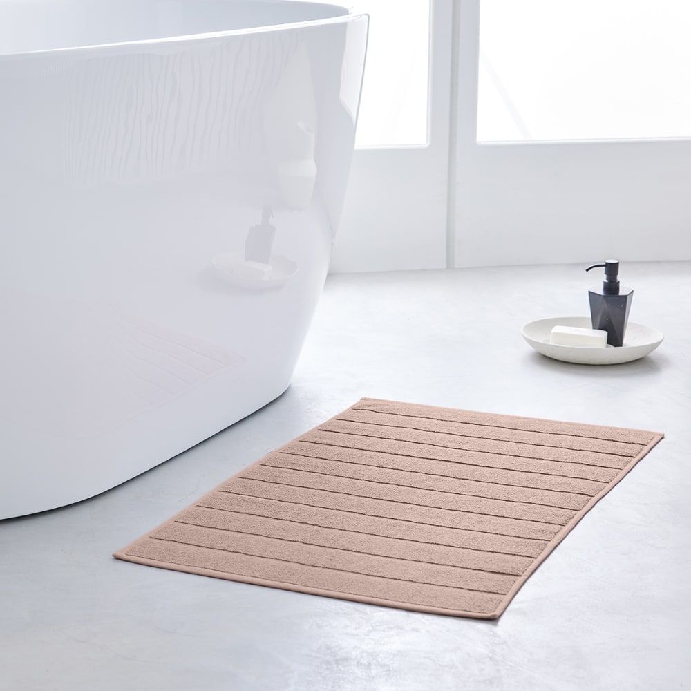 Tapis de bain uni  50x80 cm Rose