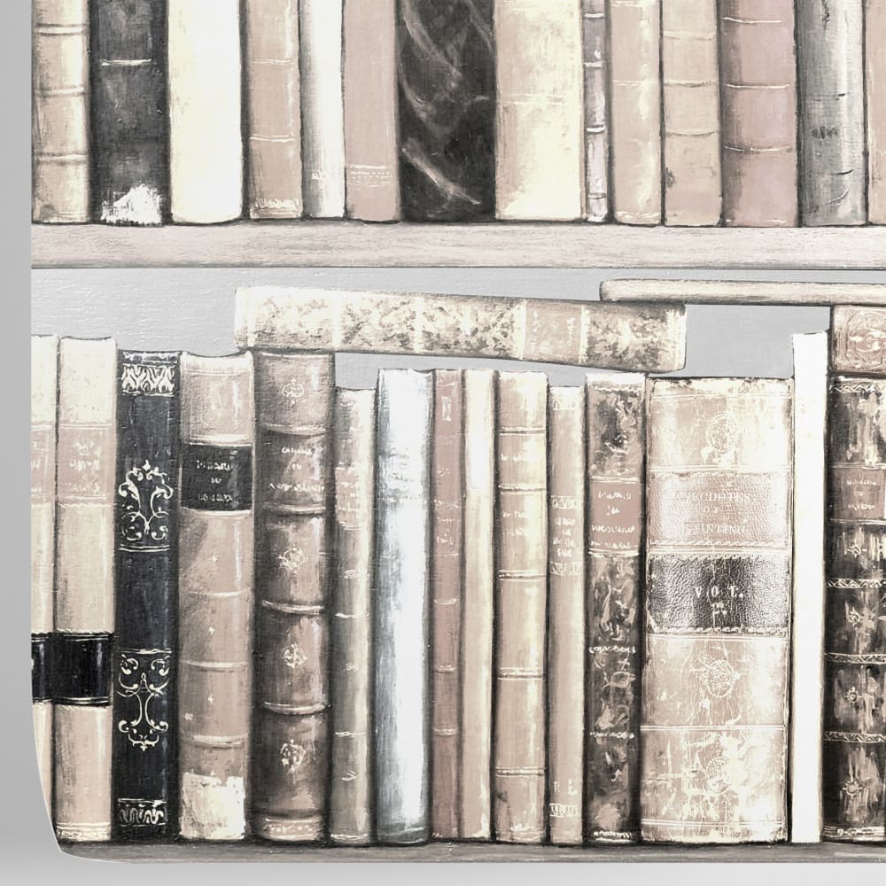 Papier Peint Livres Blancs, papier véritable, 200x280cm, 8 feuilles — vue 4