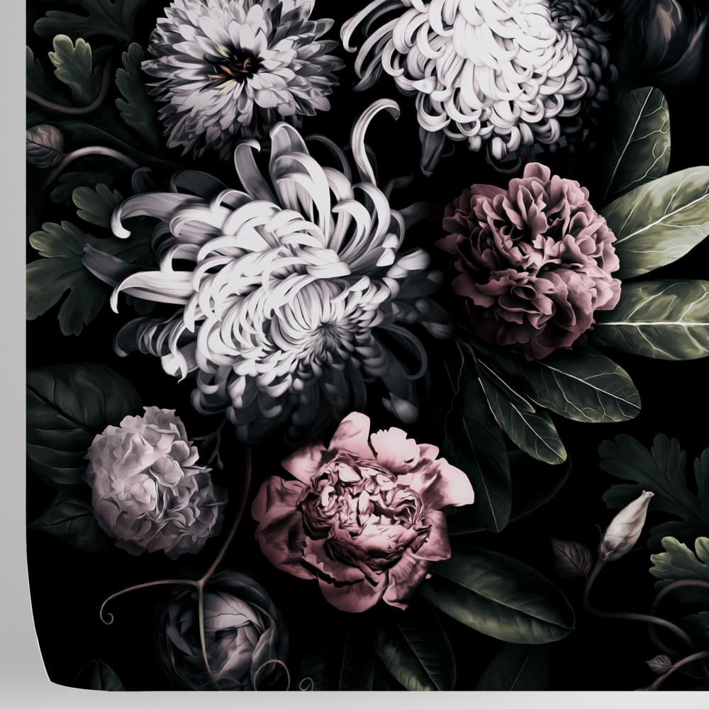 Papier Peint Floral, papier véritable, 200x280cm, 8 feuilles — vue 4