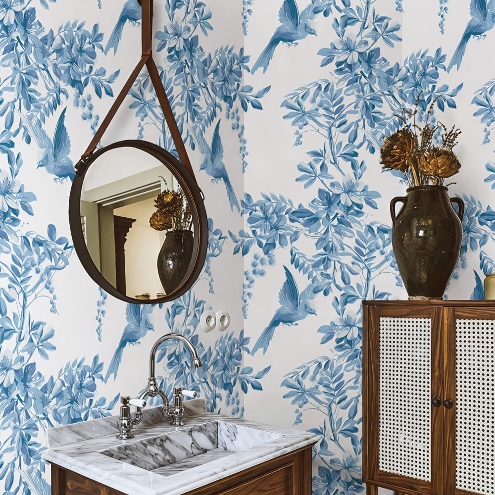 Papier Peint Bucolica, - feuilles