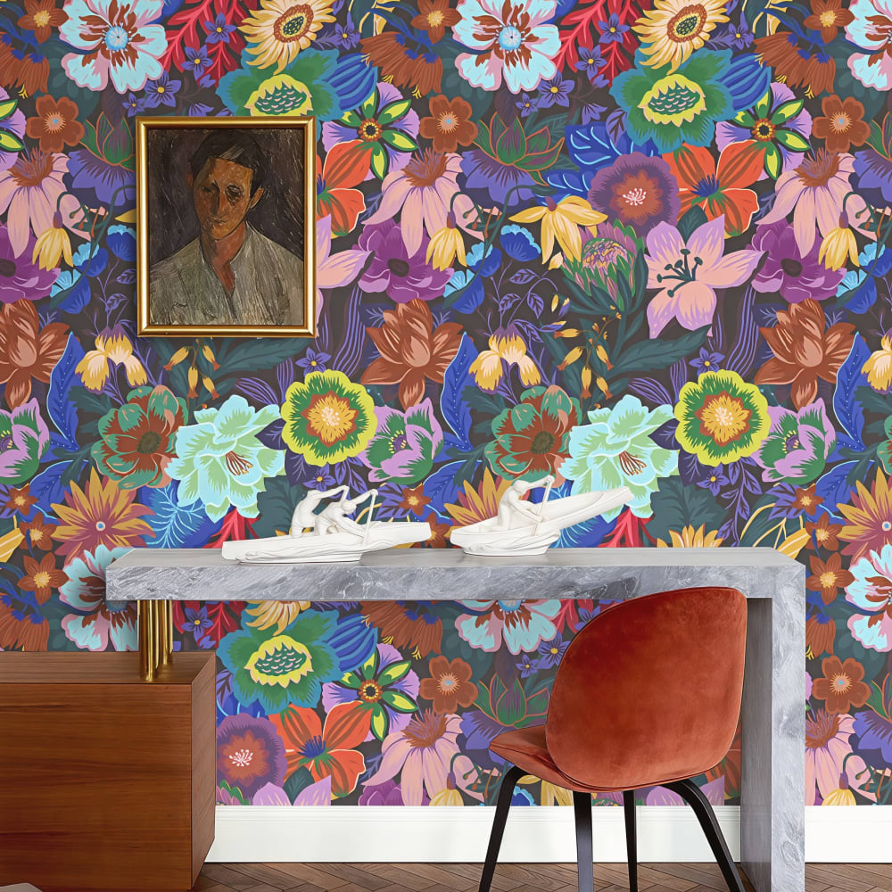 Papier Peint floral,
