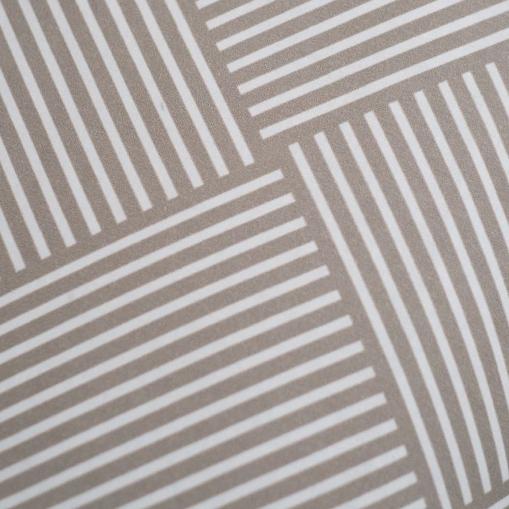 Parure de lit 2 personnes imprimé coton 220x240 cm beige - Maisons du Monde