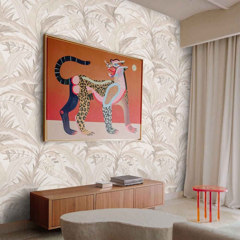 Papel Pintado Selva, papel auténtico, 200x280cm, 8 hojas