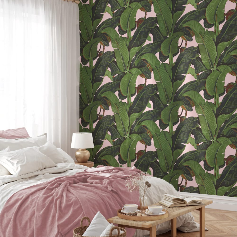 Papier Peint bananier,