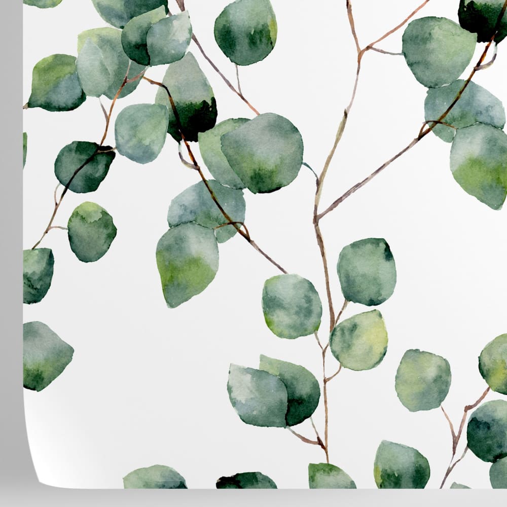 Papier Peint Eucalyptus, papier véritable, 200x280cm, 8 feuilles — vue 4