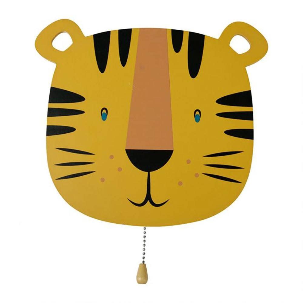 Applique murale bois tigre LED