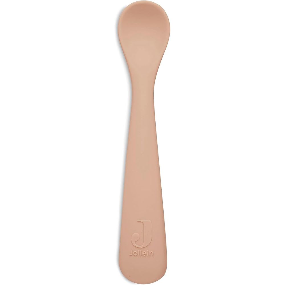 Lot de 2 cuillères en silicone Pale Pink (Jollein) - Image 1
