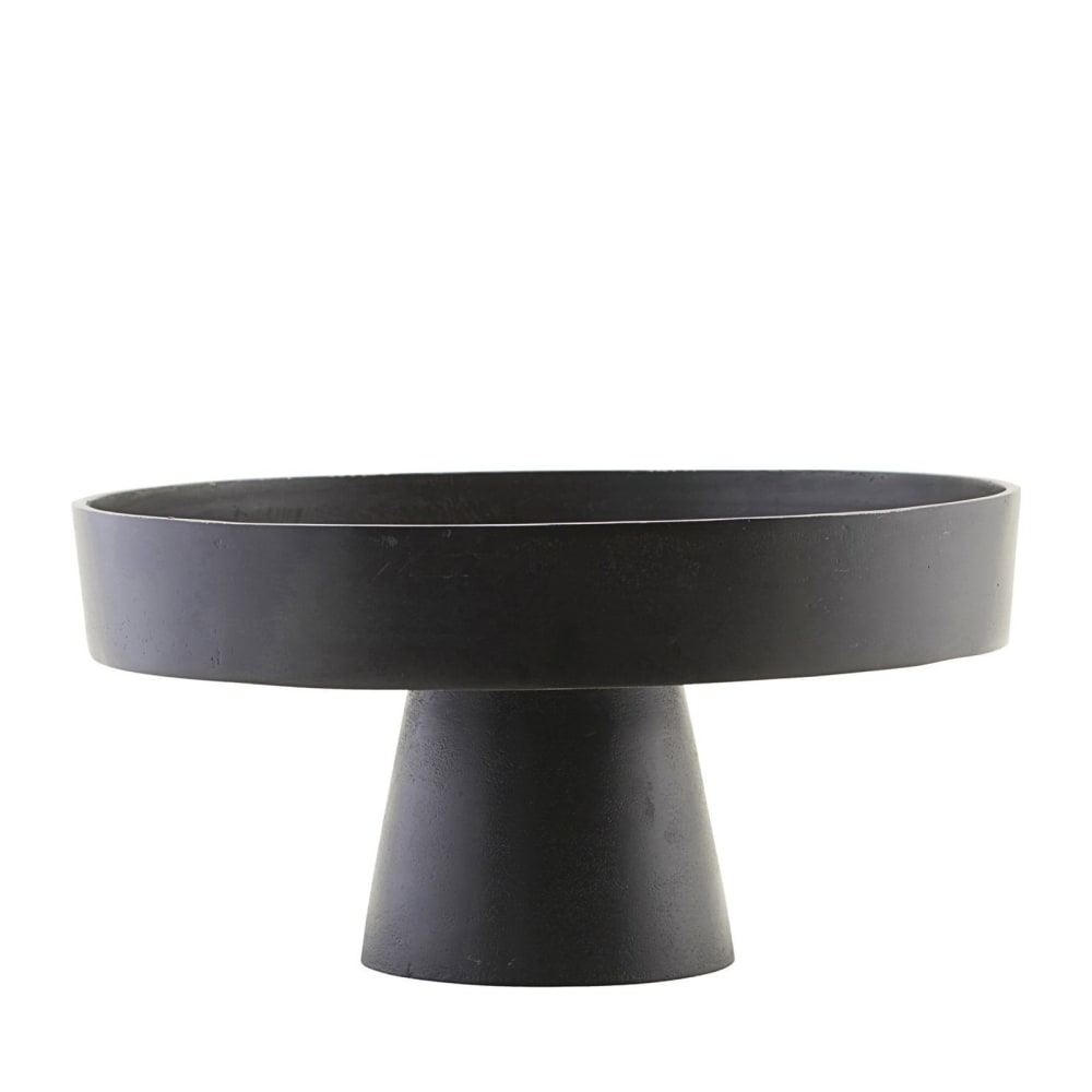 house doctor Support de plante en aluminium noir h18