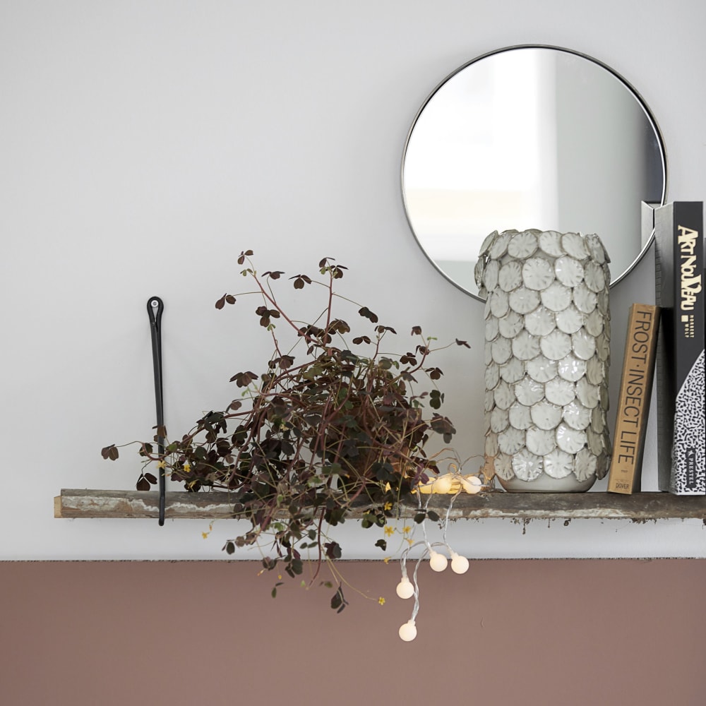 Vase en grès blanc h30 - Maisons du Monde