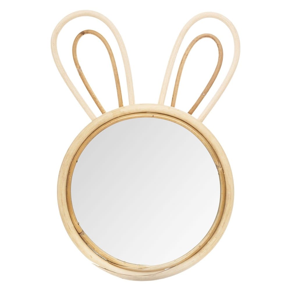 Miroir bambou D20cm (Decoratie) - Image 1