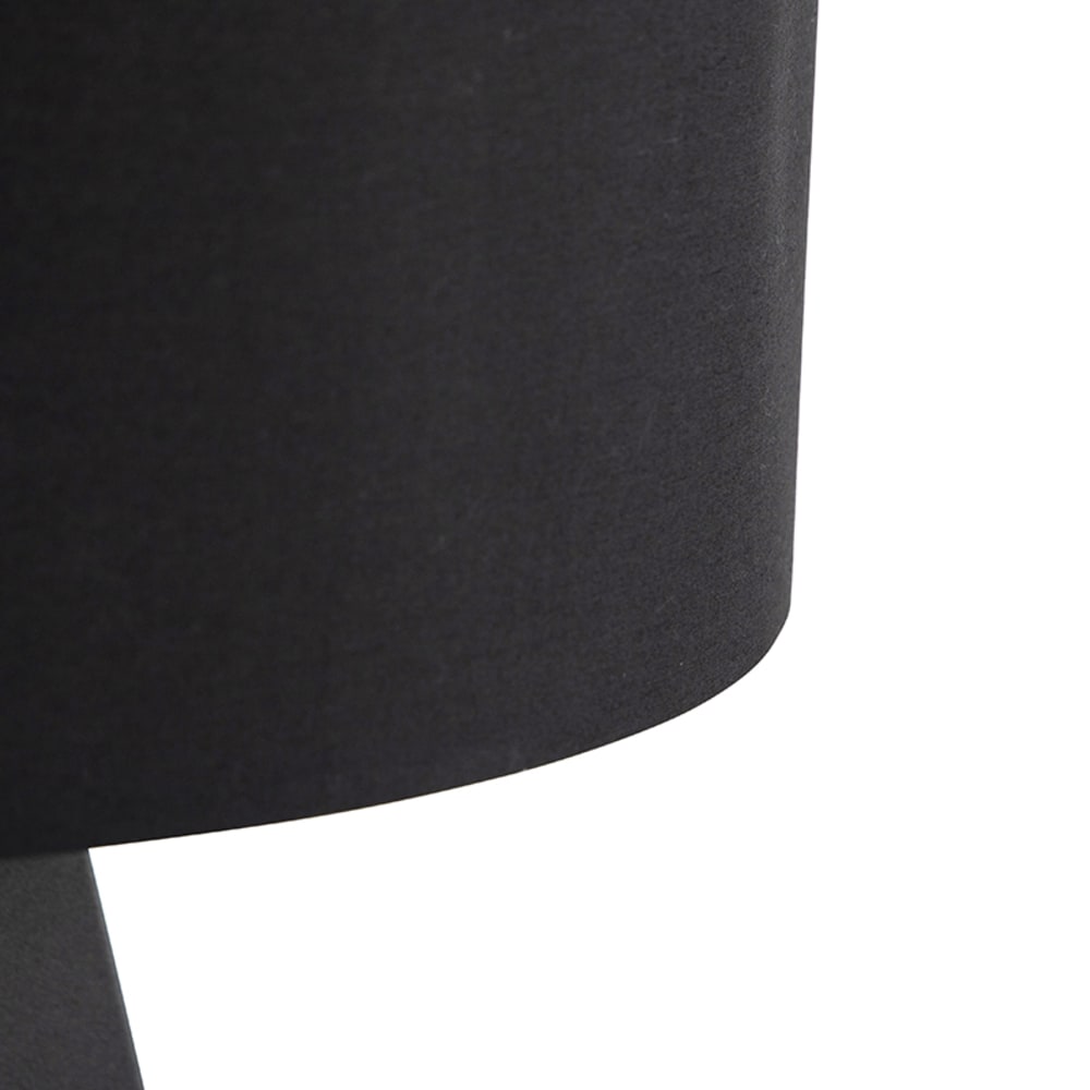 Lampadaire en acier noir — vue 3