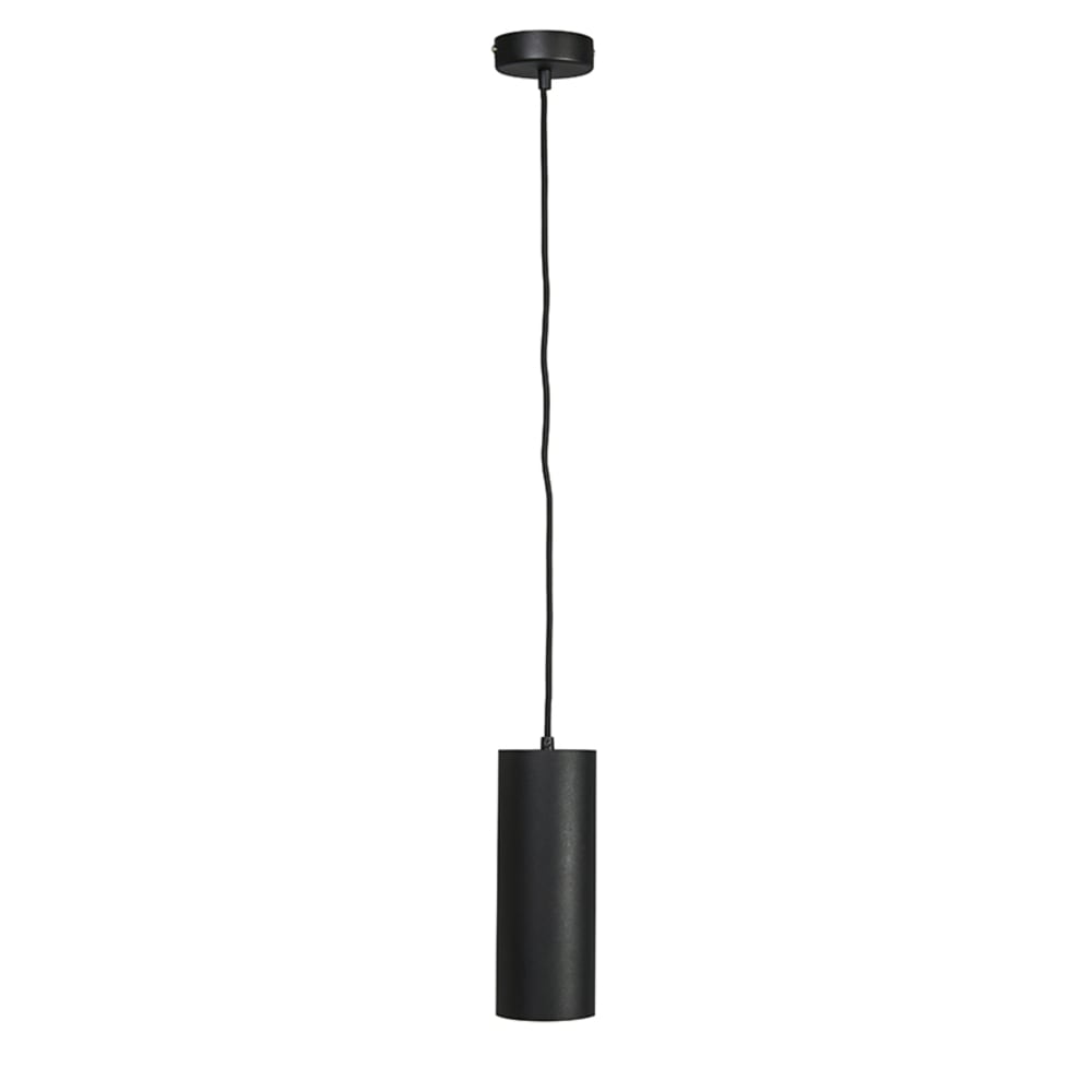Suspension en aluminium noir — vue 3