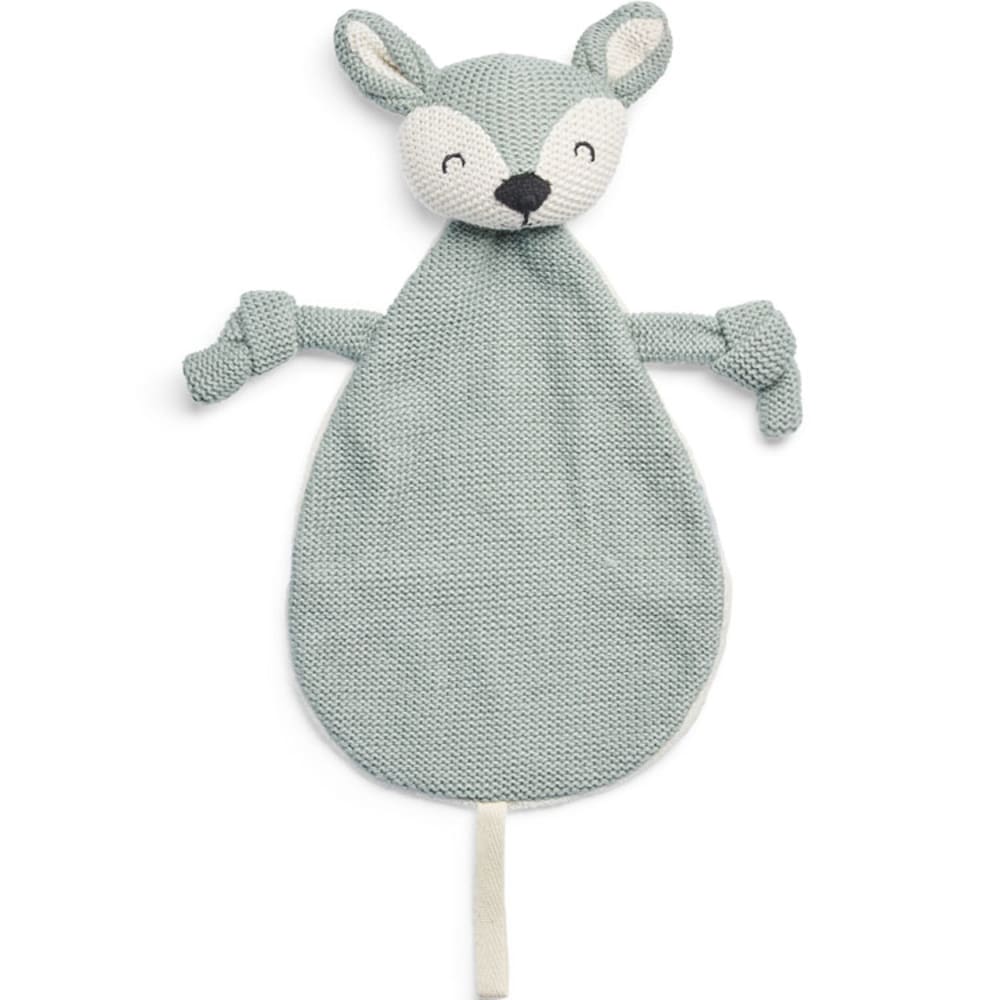 Jollein Doudou attache sucette biche Vert Coton - 16x28x5cm