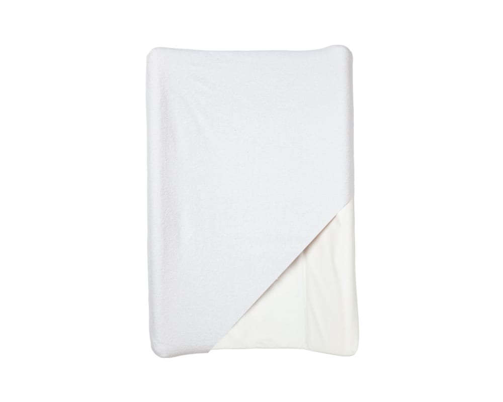 Housse matelas à langer 50 x 70 - blanc (Babycalin) - Image 1