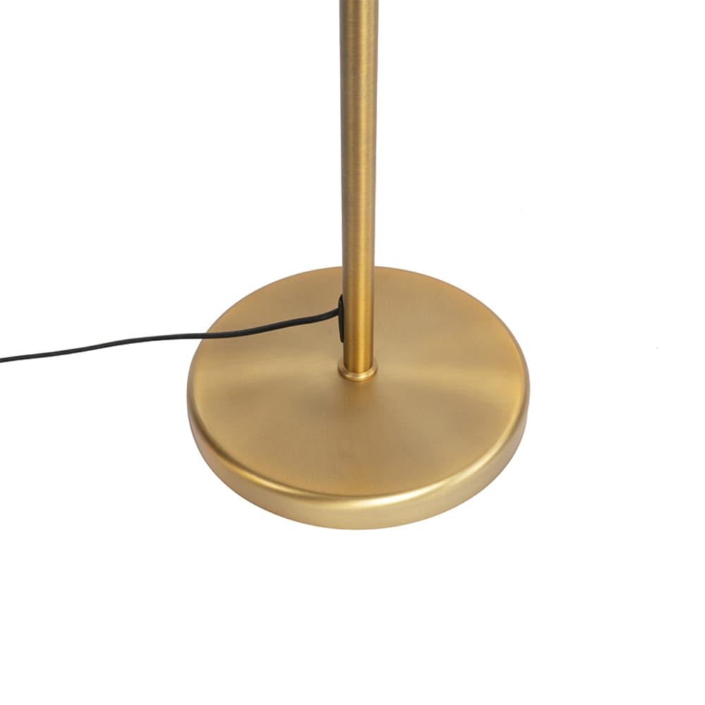 Lampadaire en tissu bronze — vue 4