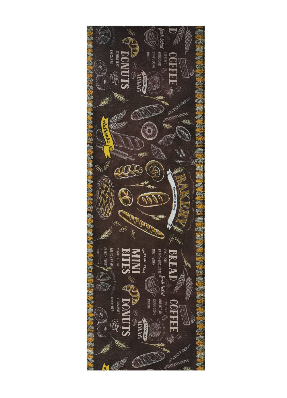 Alfombra de cocina lavable comida multicolor 52x200 cm - Maisons du Monde