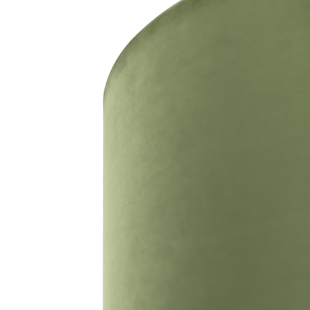 Abat-jour en tissu vert — vue 4