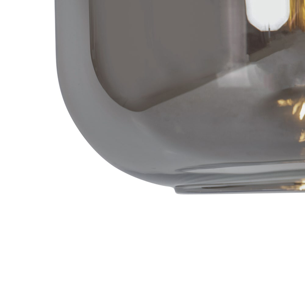 Suspension design noir or verre fumé — vue 3